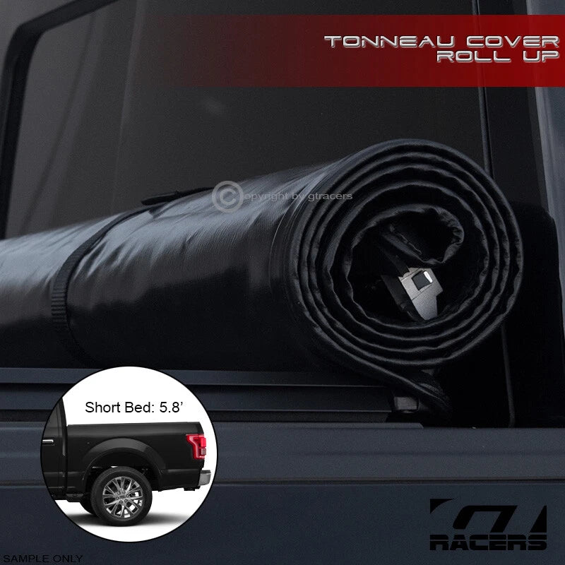2019-2024 Dodge Ram 1500 5.7 Ft Bed Lock & Roll Up Soft Vinyl Tonneau Cover