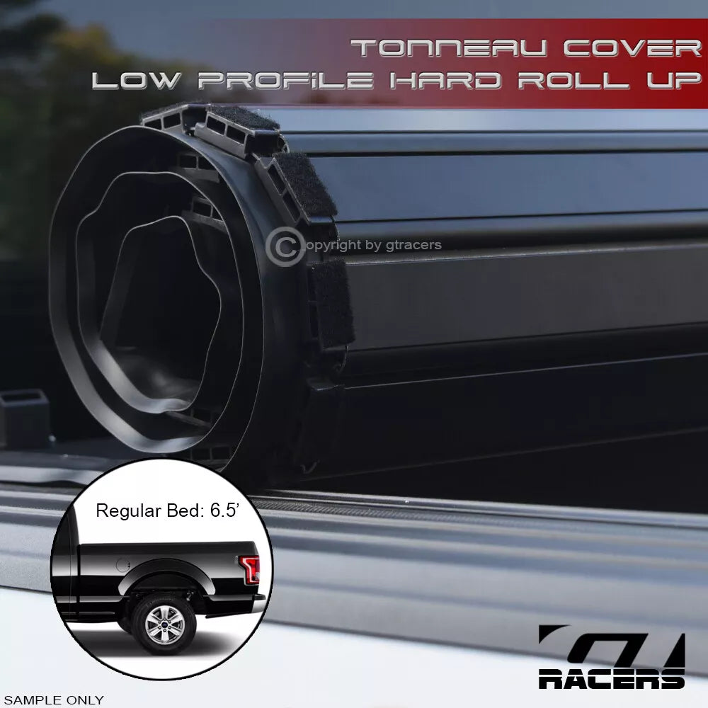 2015-2024 Ford F150 6.5'/78" Bed Lo Pro Aluminum Hard Roll-Up Tonneau Cover