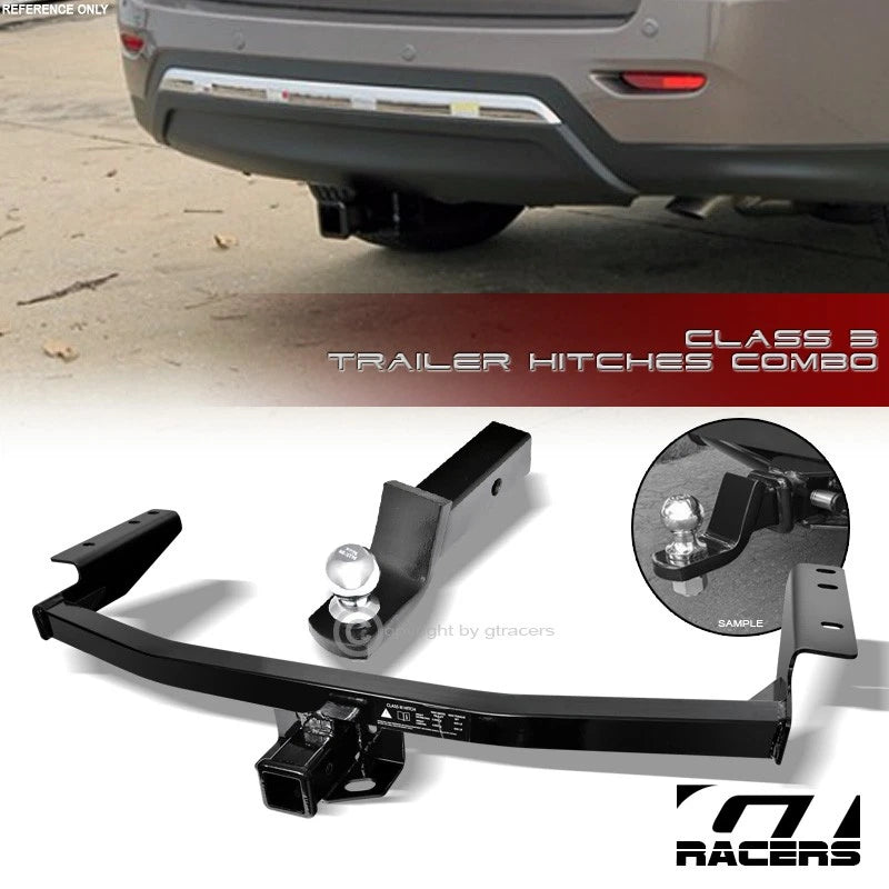 Class 3 Trailer Hitch Receiver w/2" Ball Bumper Mount 2013+ Pathfinder/Qx60