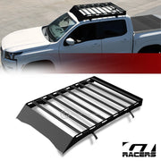 2016-2023 Tacoma Double Black Modular Window Frames Roof Basket+Wind Fairing