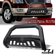 2004-2023 Ford F150 Matte Black AVT Edge Bull Bar Brush Push Bumper Guard