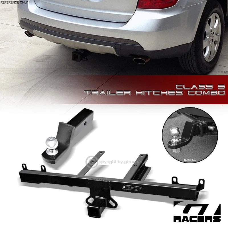 Class 3 Trailer Hitch Receiver w/2" Ball Bumper Mount 2006-2011 Benz W164/Ml