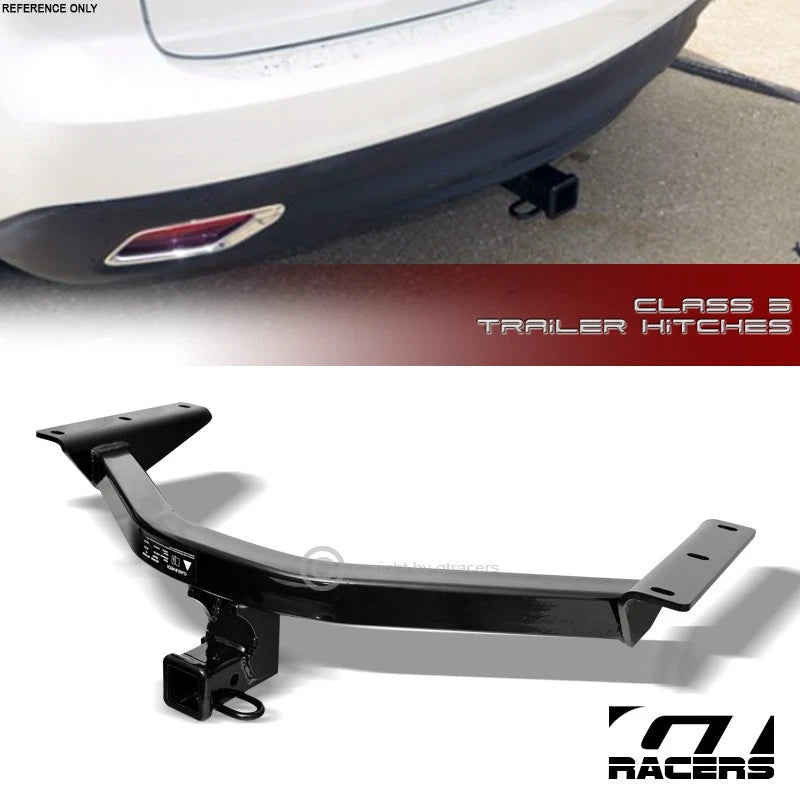2014-2020 MDX/2016+ Pilot Class 3 Black Trailer Hitch Receiver Bumper Tow 2"