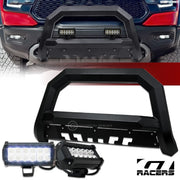 19-21 Silverado/Sierra 1500 Matte Blk AVT Angular Bull Bar+36W CREE LED Lamp