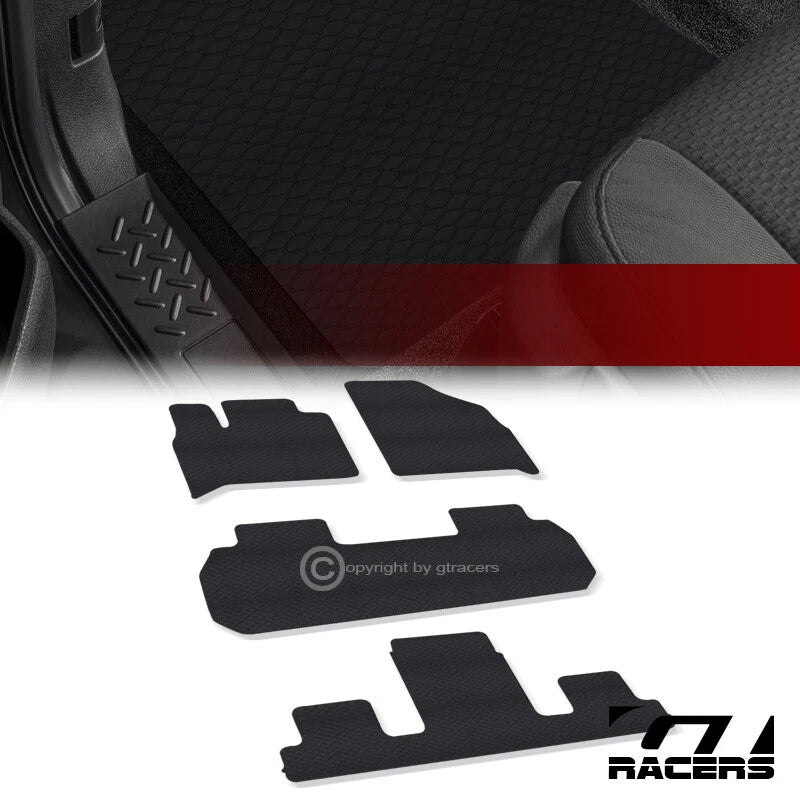 2018-2021 Enclave Bucket Honeycomb HEX Rubber All Weather Floor Mats Carpets