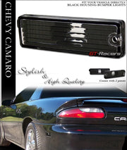 1993-2002 Camaro/Firebird Black Front/Rear Bumper Side Marker Lights Lamp K2