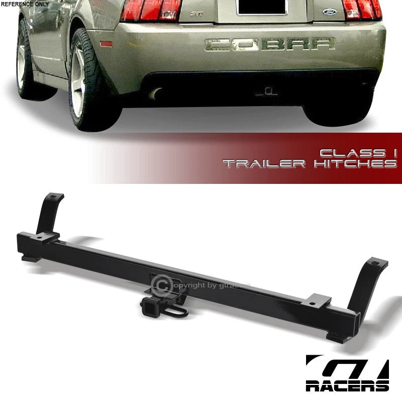 1994-2004 Ford Mustang Class 1 Trailer Hitch Receiver Bumper Tow Kit 1.25"