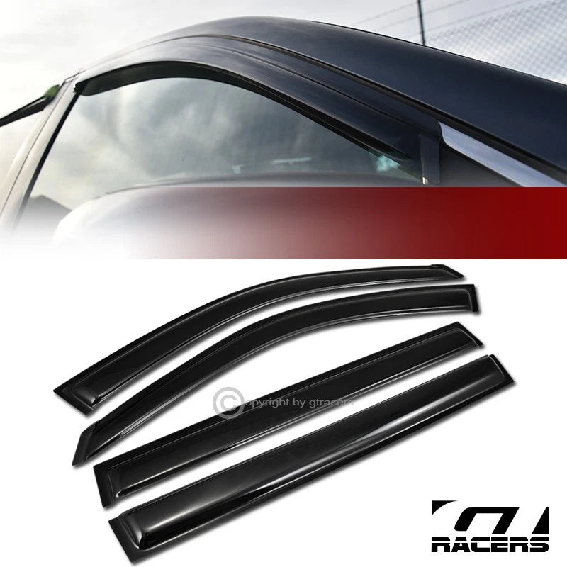 2001-2007 Highlander Sun/Rain Guard Tint Shade Deflector Window Visors 4Pcs