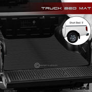 2005-2021 Frontier 5 Ft Short Cab Rubber Truck Bed Floor Mat Carpet Liner V2