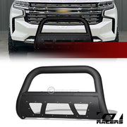2021-2023 Tahoe/Suburban Matte Blk Studded Mesh Bull Bar Brush Bumper Guard