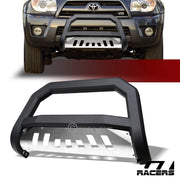2003-2009 4Runner Matte Black AVT Edge Bull Bar Brush Push Bumper Guard+Skid