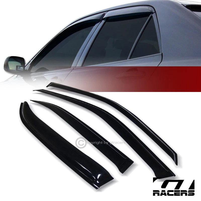 1996-2000 Honda Civic Ej Sedan Sun/Rain Guard Shade Deflectors Window Visors