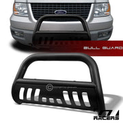 2004-2023 Ford F150 Matte Black Hd Bull Bar Brush Bumper Grill Grille Guard