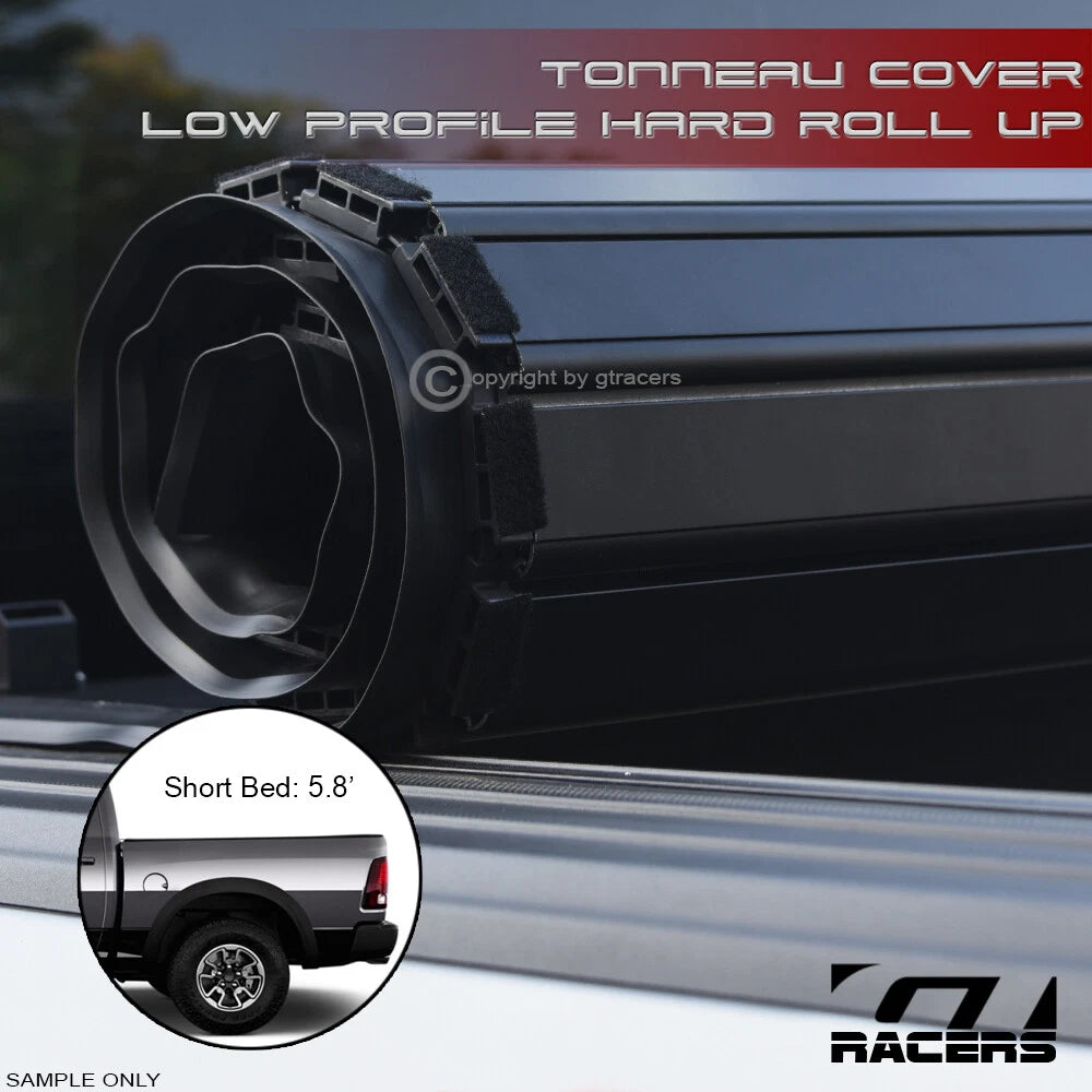 2009-2018 Dodge Ram 1500 5.7' Bed Lo Pro Aluminum Hard Roll-Up Tonneau Cover