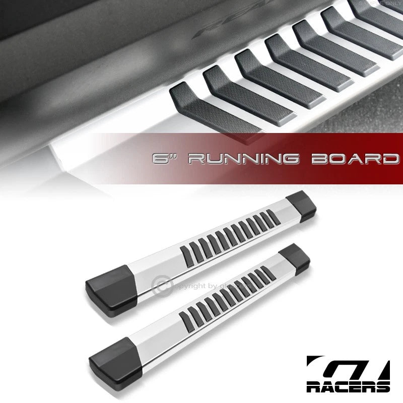 2015-2023 F150/2017+ F250 Regular 6" OE Aluminum Side Step Running Boards Jz
