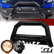 20-25 Silverado/Sierra 2500 Matte Blk AVT Angular Bull Bar+KC 6