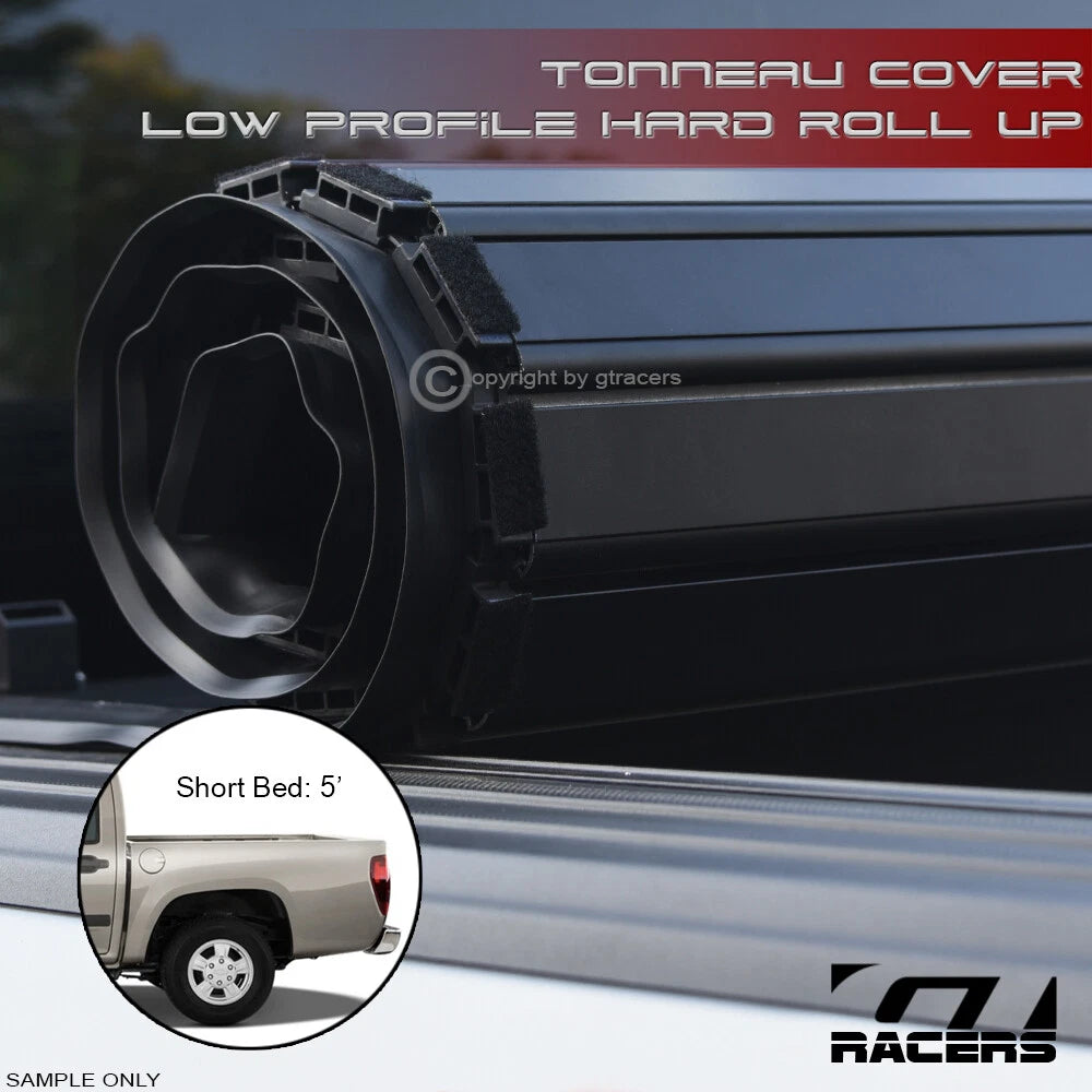 2004-2012 Colorado/Canyon 5' Bed Lo Pro Aluminum Hard Roll-Up Tonneau Cover