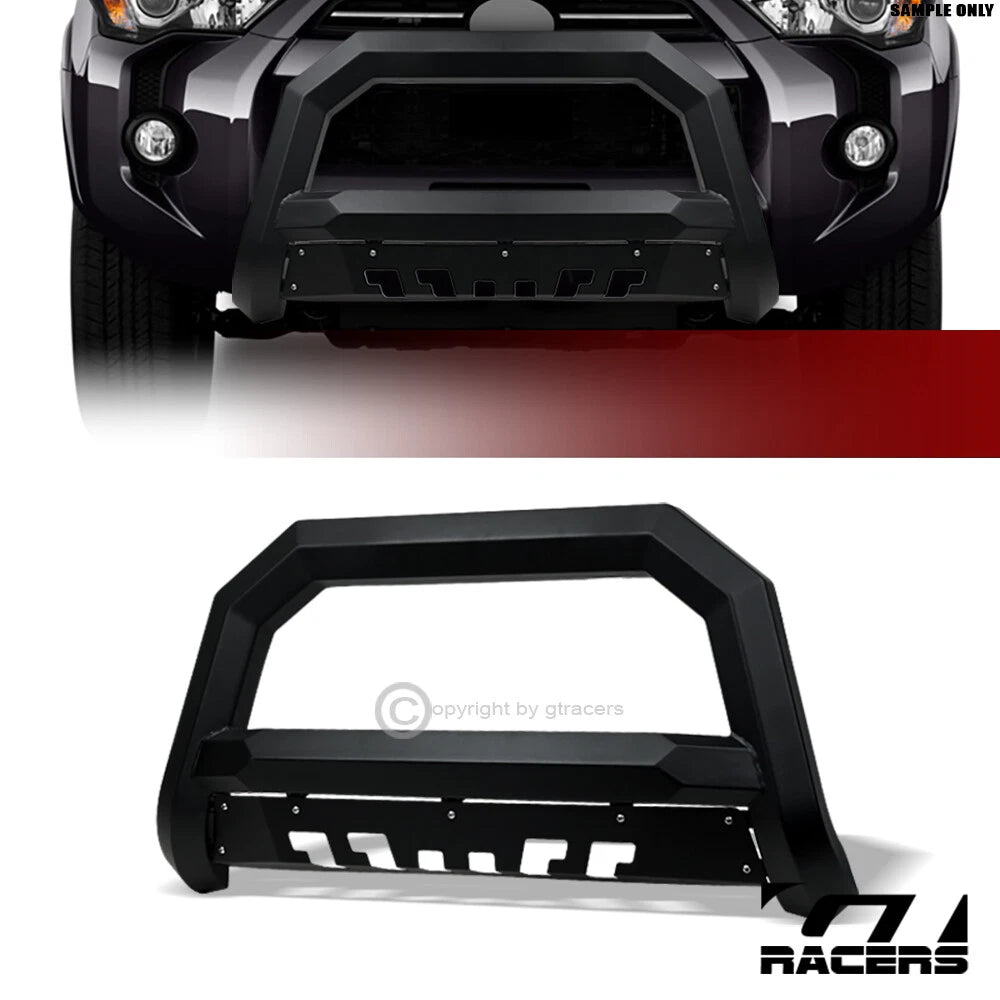 2010-2024 Toyota 4Runner Matte Black AVT Angular Bull Bar Push Bumper Guard