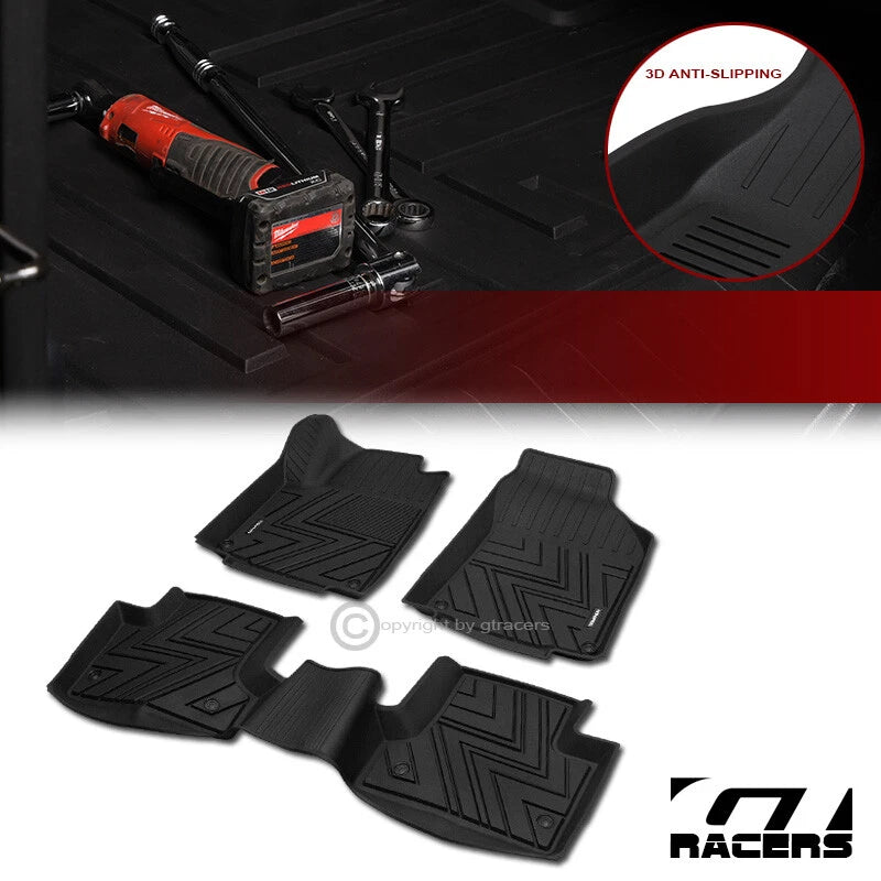 2015-2018 Cherokee 3D Molded TPE Rubber All Weather Carpet Floor Mats Liners