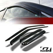2000-2004 Frontier Crew Cab Sun/Rain Guard Shade Deflector Window Visors 4Pc
