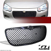 2004-2006 Sebring Blk Luxury Mesh Wire Front Hood Bumper Grill Grille Guard