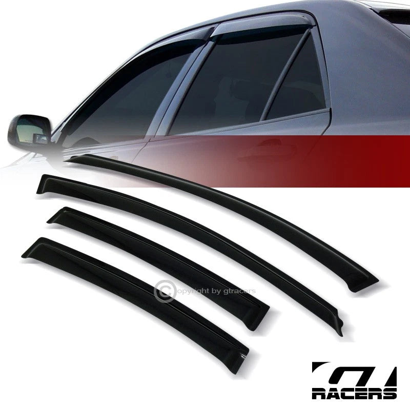 2011-2015 Cruze/2016 Limited Sun/Rain Guard Smoke Deflector Window Visors 4p