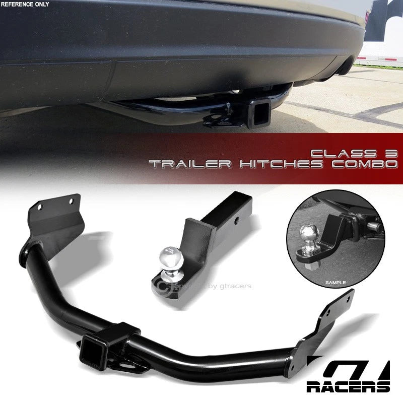 2011-2021 Durango/Grand Cherokee Class 3 Trailer Hitch Receiver+2" Tow Ball