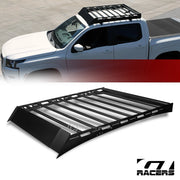 2022-2023 Tundra CrewMax Blk Modular Window Frames Roof Basket+Wind Fairing