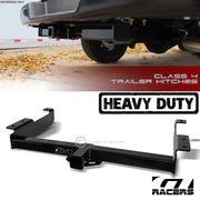 1996-2021 Chevy Express Class 4 Black Trailer Hitch Receiver Bumper Tow 2