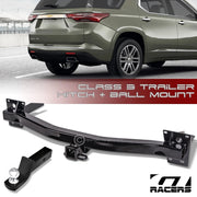 2018-2024 Traverse/Enclave Class 3 Blk Trailer Hitch Receiver+2
