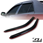 In-Channel 1994-2002 Dodge Ram Sun/Rain Guard Deflectors Window Visors 2Pc