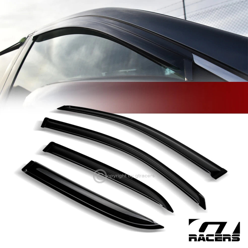 2006-2009 Pontiac Torrent Sun/Wind Guard Vent Deflectors Window Visors 4Pcs