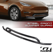 2020-2024 Tesla Model Y Black Steel Front Bull Bar Bumper Grill Grille Guard