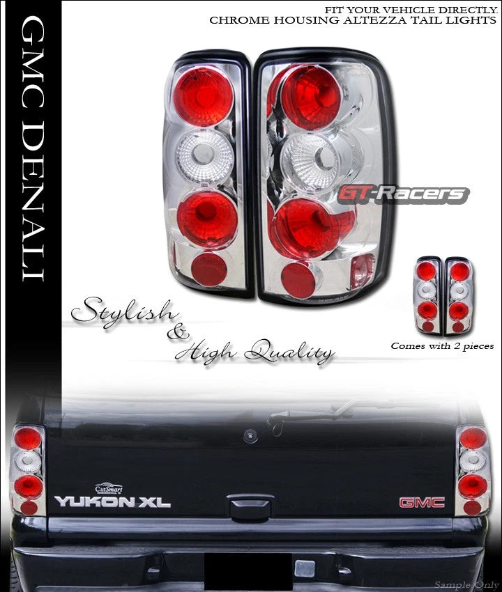 2000-2006 Chevy Suburban Tahoe/GMC Yukon Denali Chrome Altezza Tail lights