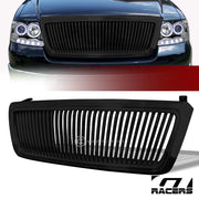 2004-2008 Ford F150 Blk Vertical Vip Front Hood Bumper Grill Grille Guard 1P