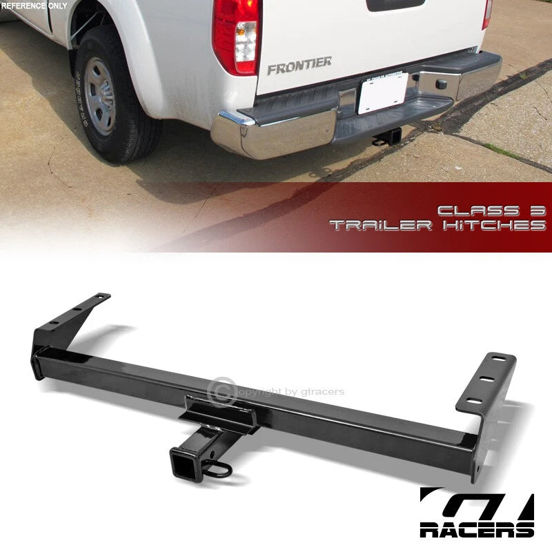 2005-2025 Frontier/Equator Class 3 Blk Trailer Hitch Receiver Bumper Tow 2"