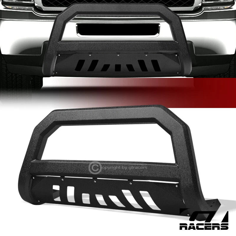 2011-2019 Silverado/Sierra 2500 Textured Blk AVT Edge Bull Bar Grille Guard