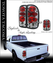 1995-2000 Toyota Tacoma Pickup Euro Chrome Sport Altezza Tail Lights Lamps