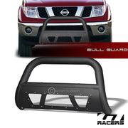 2005-2021 Frontier/Xterra Matte Blk Studded Mesh Bull Bar Push Bumper Guard