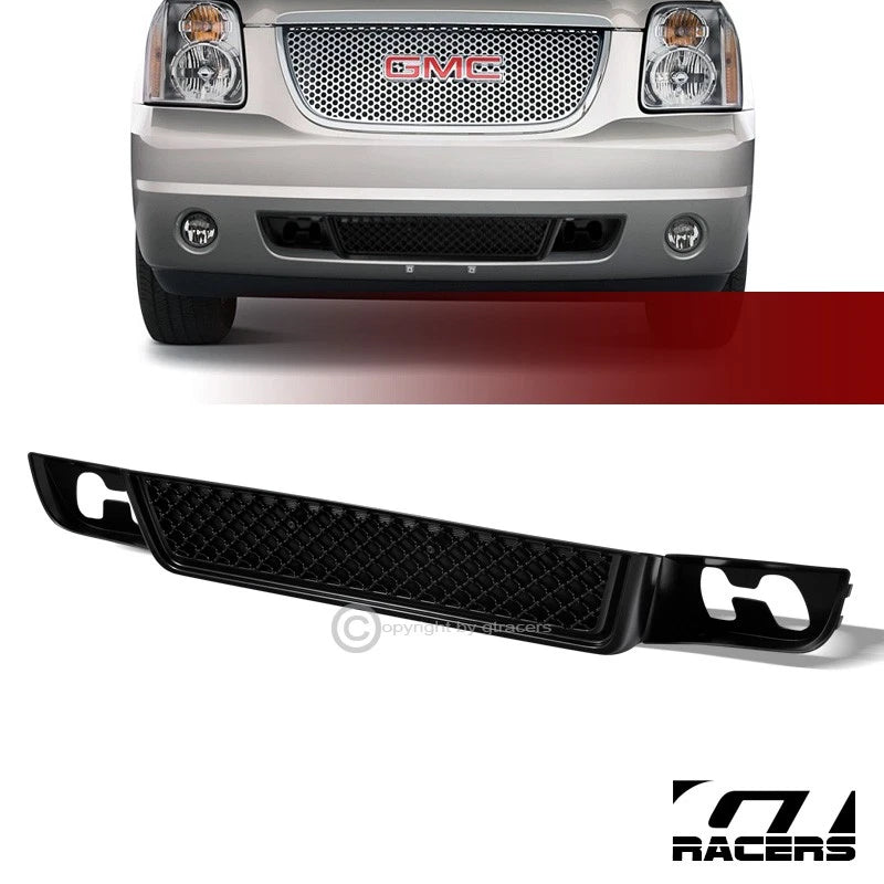 Matte Black 2007-14 Yukon Denali Luxury Mesh Front Lower Bumper Grill Grille