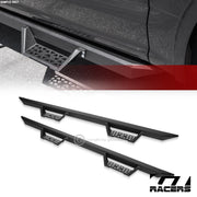 2010-2018 Dodge Ram 2500/3500 Mega Cab Matte Blk Modular Drop Step Nerf Bars