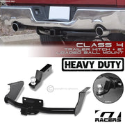 2009-2018 Ram 1500 Class 4 Black Trailer Hitch Receiver+2
