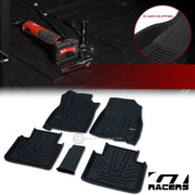 2018-2022 Honda Accord 3D Molded Rubber All Weather Carpet Floor Mats Liners