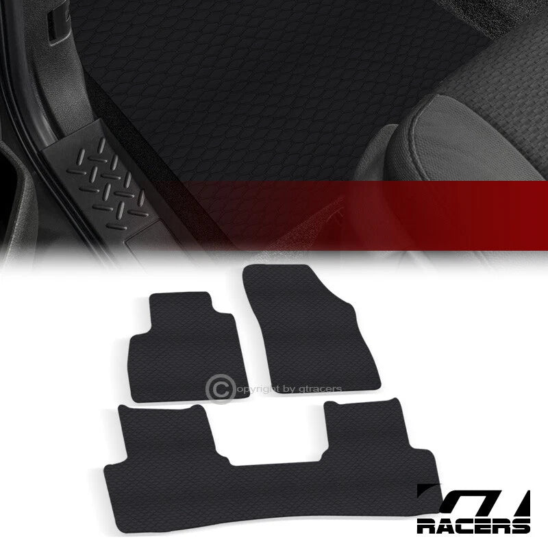 2016-2019 Chevrolet Cruze Honeycomb HEX Rubber All Weather Floor Mats Carpet