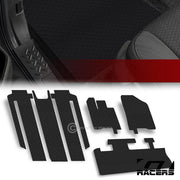 2021-2023 Sienna 7 Seat Spare Tire Honeycomb Rubber Floor+Rear Trunk Mats 6p