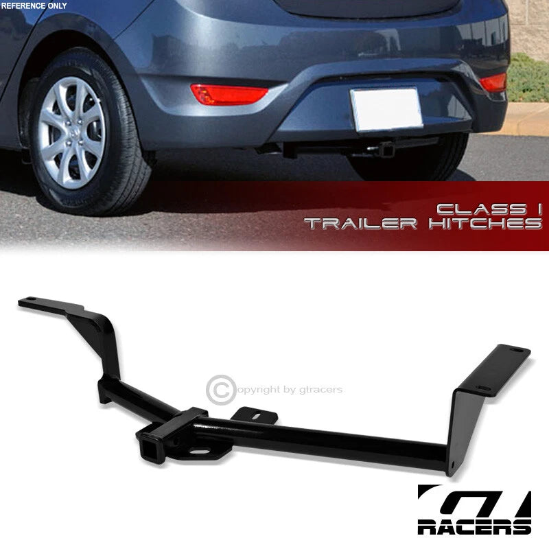 Class 1 Trailer Hitch Receiver Bumper Tow 1.25" 2012-2017 Accent/Rio Sedan