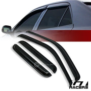 1999-2016 F250 F350 SD Crew Cab Sun/Rain Guard Deflectors Window Visors 4Pc