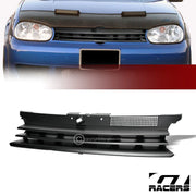 *Matte Black* 1999-2006 Vw Golf Gti Mk4 Horizontal Front Bumper Grill Grille