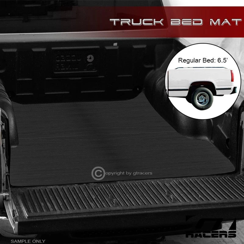 1988-1992 Chevy/GMC C10 C/K 6.5' Rubber Truck Bed Floor Mat Carpet Liner V2