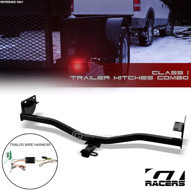 2010-2013 Kia Soul Class 1 Black Trailer Hitch Receiver 1.25"+Wire Connector